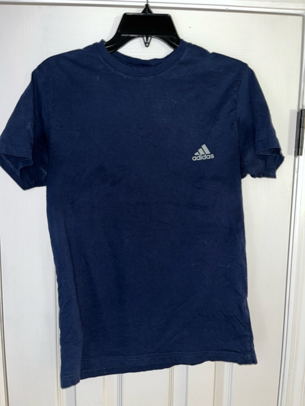 Adidas Men's Navy Crew Neck T-Shirt